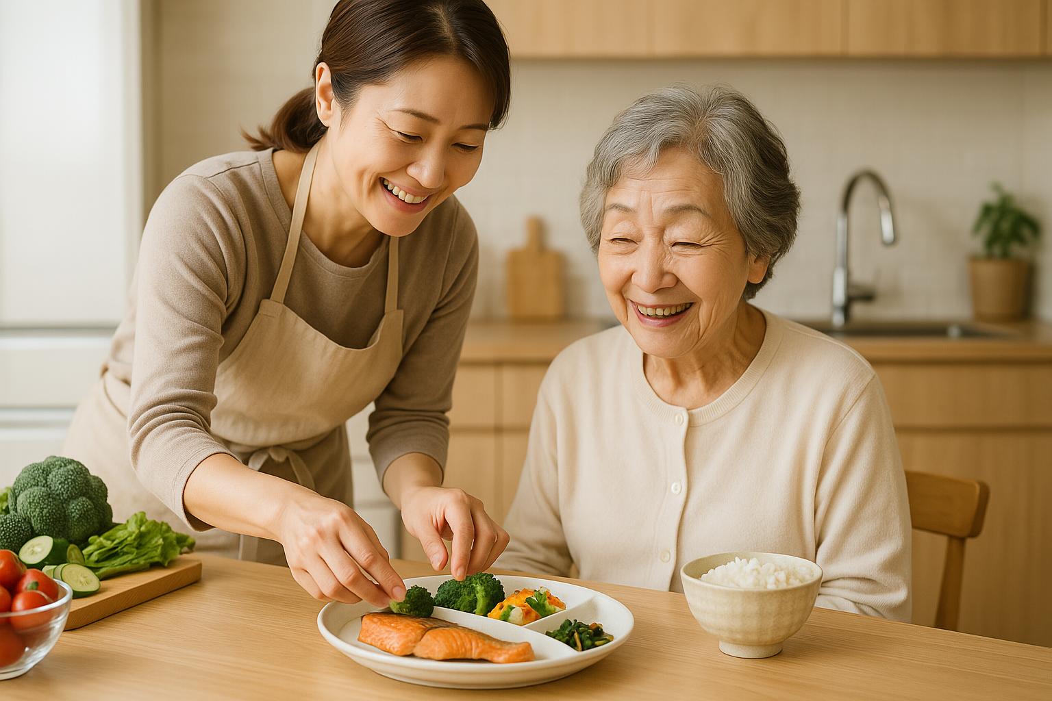 家族の食事サポート